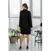 Класичне чорне пальто 20-117-2-760