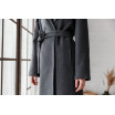 Сіре базове пальто, модель Моніка