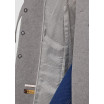 Класичне сіре пальто на запах, модель Моніка
