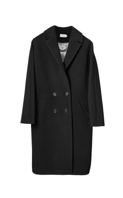 Пальто жіноче чорного кольору
