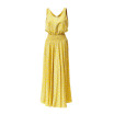 Сукня жовтого кольору в квітковий принт