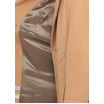 Светло-коричневое демисезонное пальто с поясом