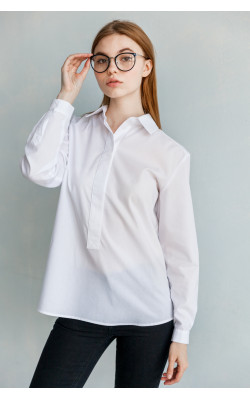 Блуза с планкой 77-286