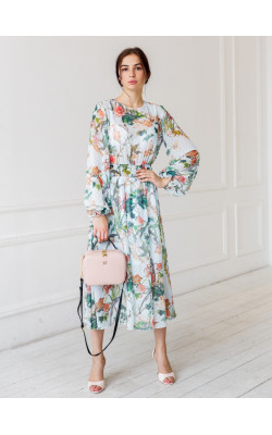 Платье из шифона