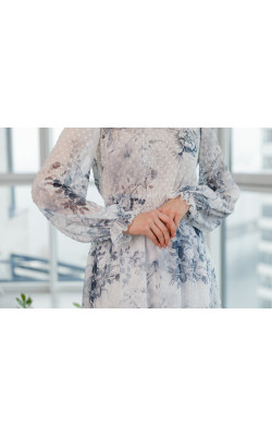 Легка сукня з шифону 77-312: 698