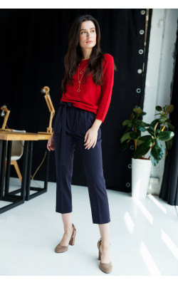 Брюки с поясом на резинке  (арт 317)