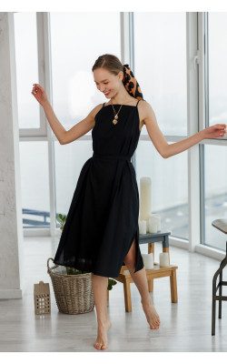 Сукня на тонких бретелях 77-332