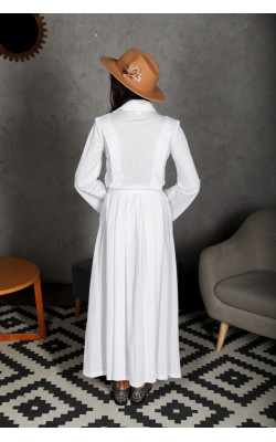 Біла сукня в підлогу 77-339-702