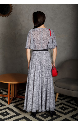 Шифонова сукня в підлогу 77-346-689