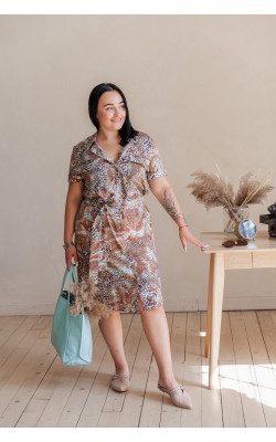 Сукня тваринний принт 77-360-720