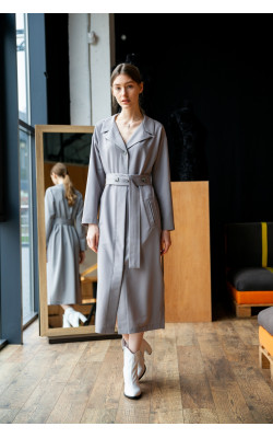 Сіра сукня 77-380-752