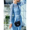 Голубое платье из гипюра 77-381-748-126