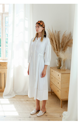 Сукня з об'ємними рукавами ліхтариками 77-416-799