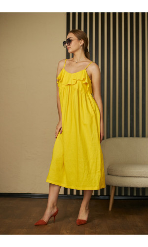 Сукня жовтого кольору
