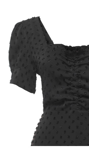 Сукня міні чорного кольору